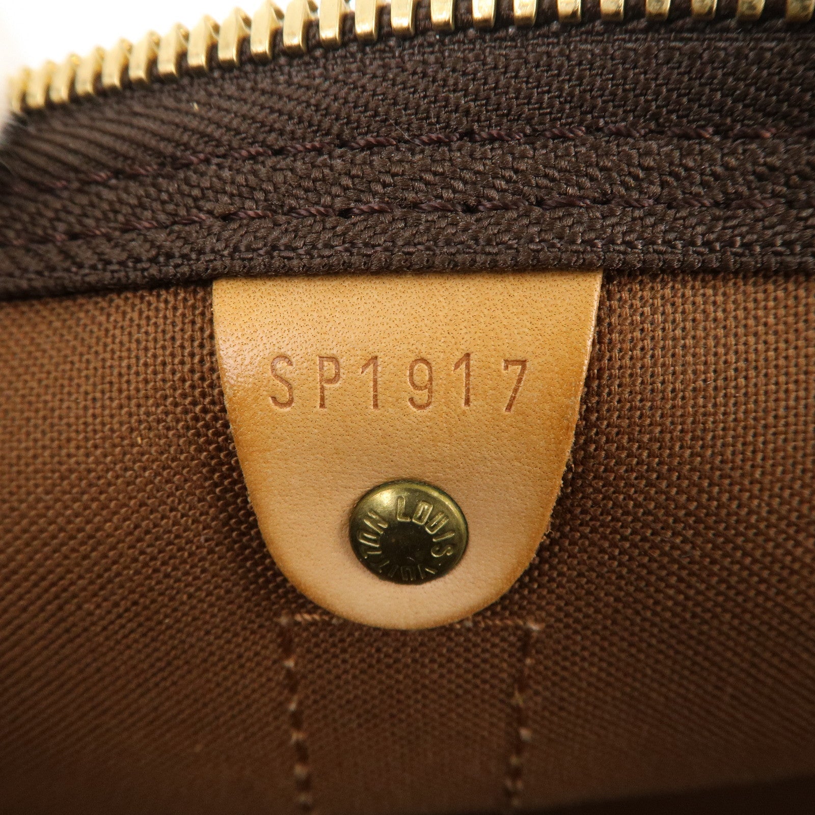 Louis Vuitton Monogram Keep All 55 Boston Bag Brown M41424