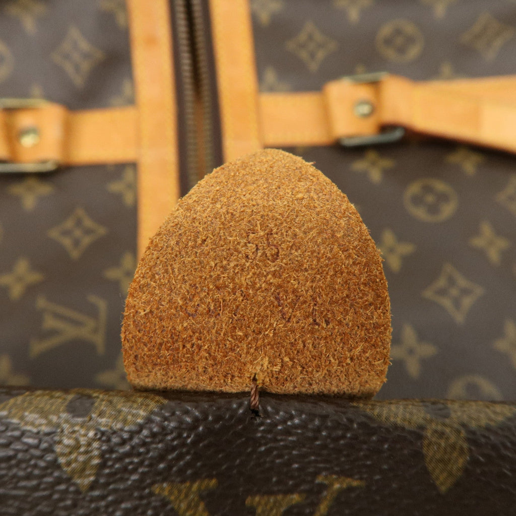 Louis Vuitton Monogram Sac Souple 55 Boston Bag Brown M41622