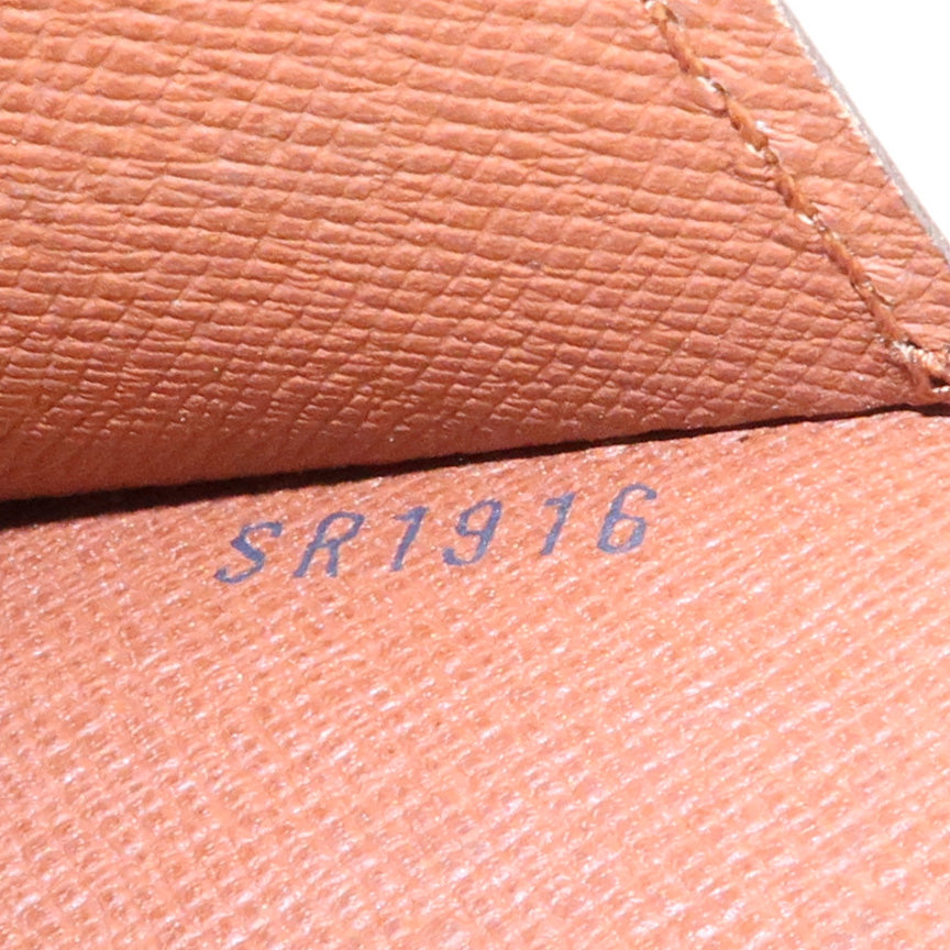 Louis Vuitton Monogram Courcelles Shoulder Bag Brown M51375