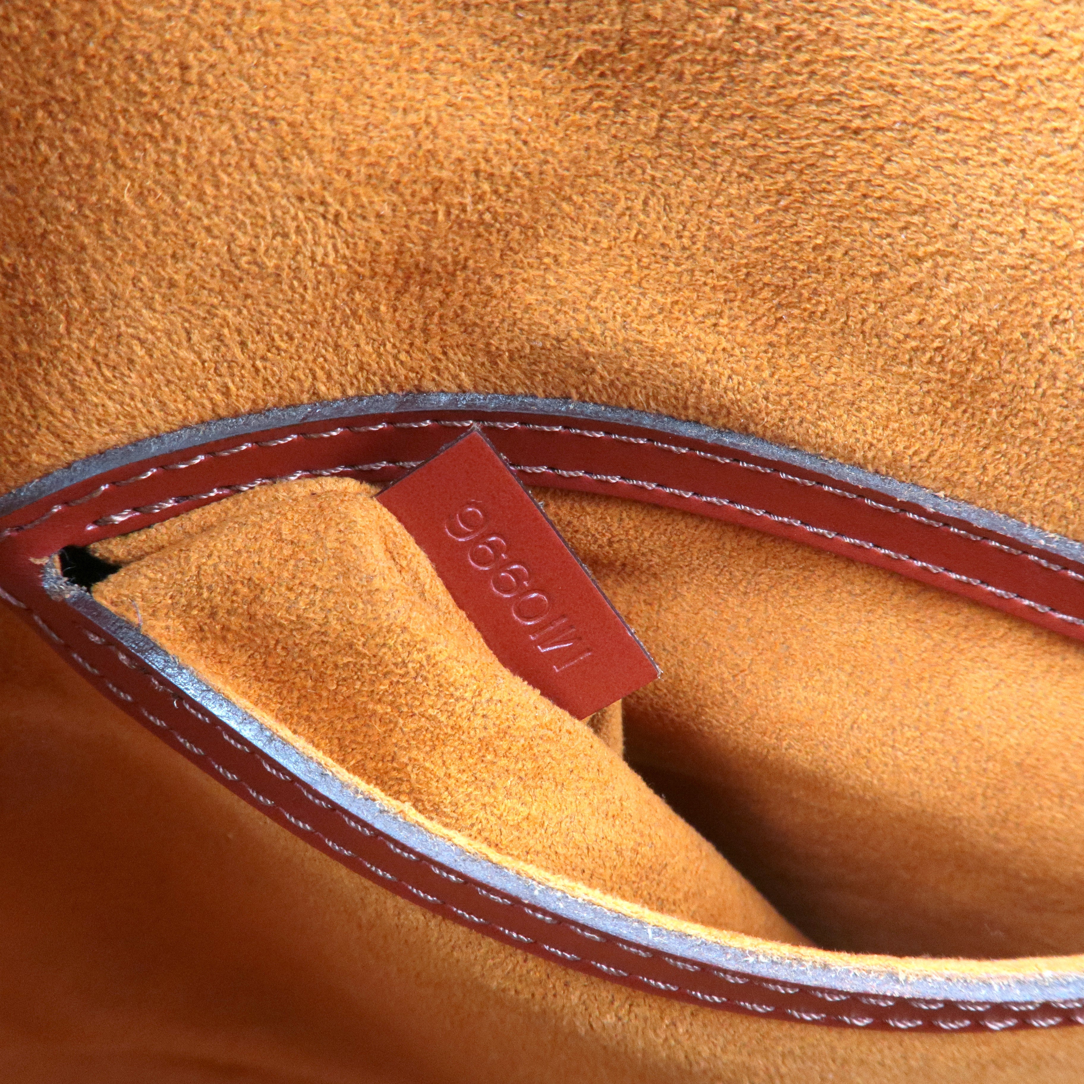 Louis Vuitton Epi Alma 2Way Bag Hand Bag Kenya Brown M52143