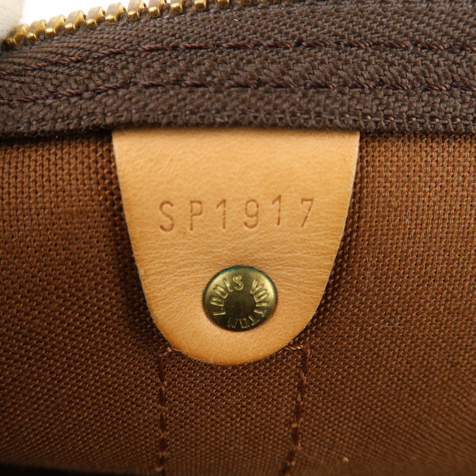 Louis Vuitton Monogram Keep All 55 Boston Bag Brown M41424