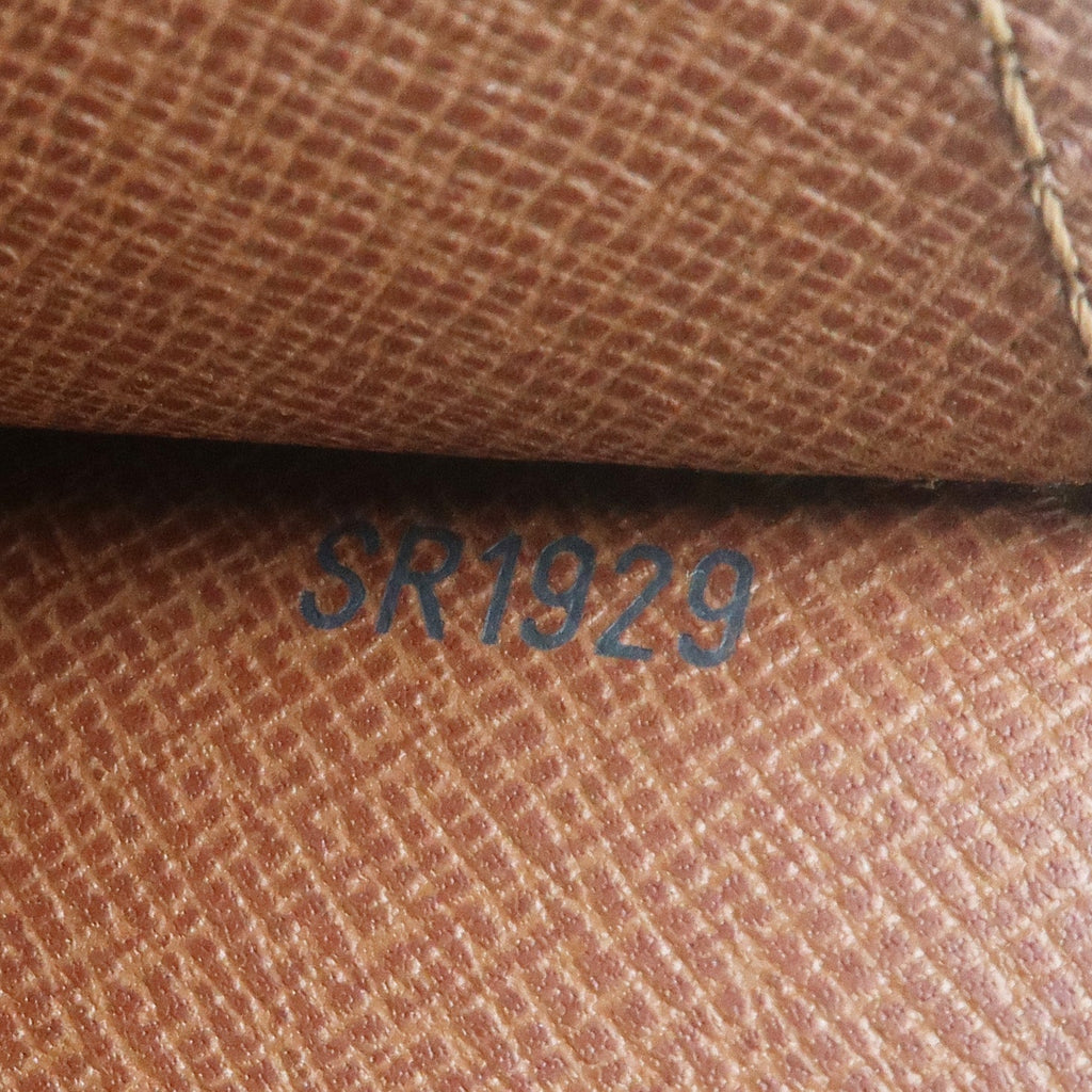Louis Vuitton Monogram Courcelles Shoulder Bag Brown M51375