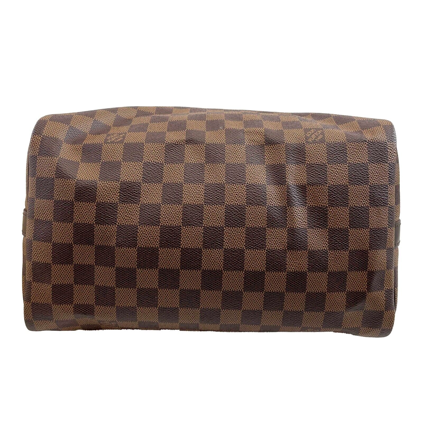 LOUIS VUITTON Excellent Damier Ebene Speedy Bandouliere 30 Brown Handbag