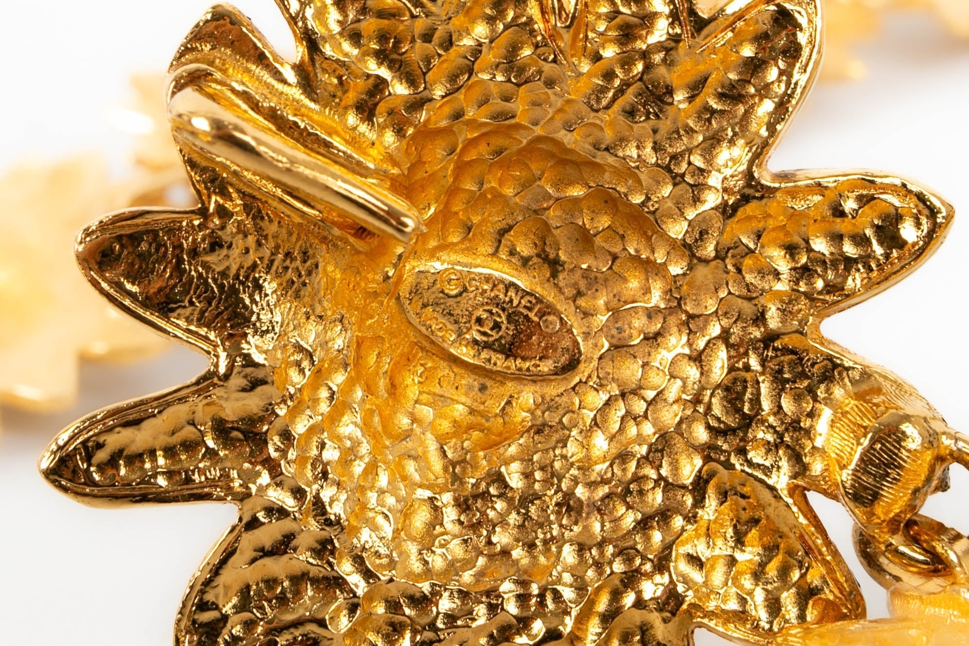 Ceinture "têtes de lion" Chanel