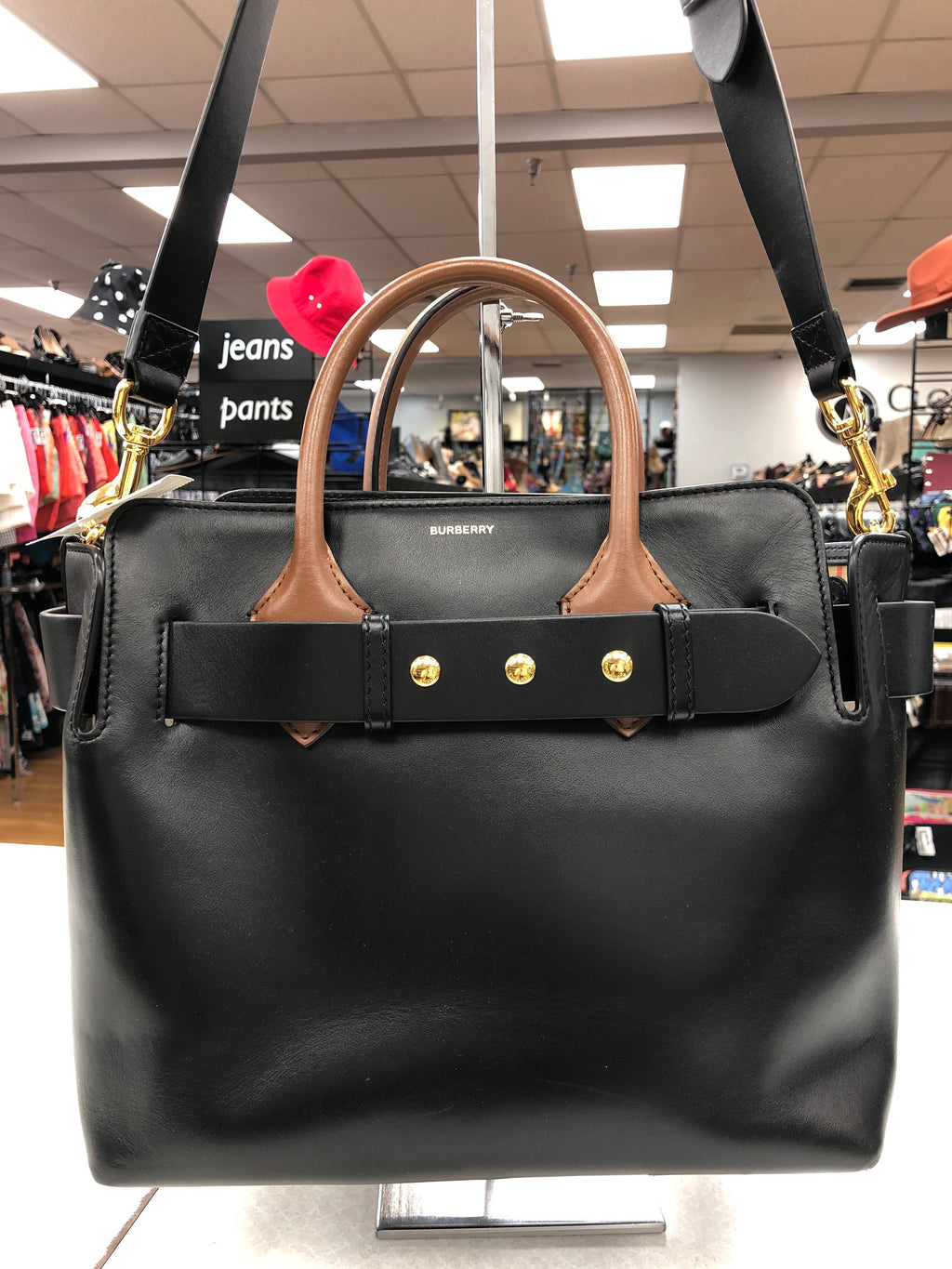 Crossbody Luxury Designer By Burberry  Size: Medium