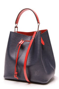Louis Vuitton Epi NeoNoe Bag - Indigo/Coquelicot