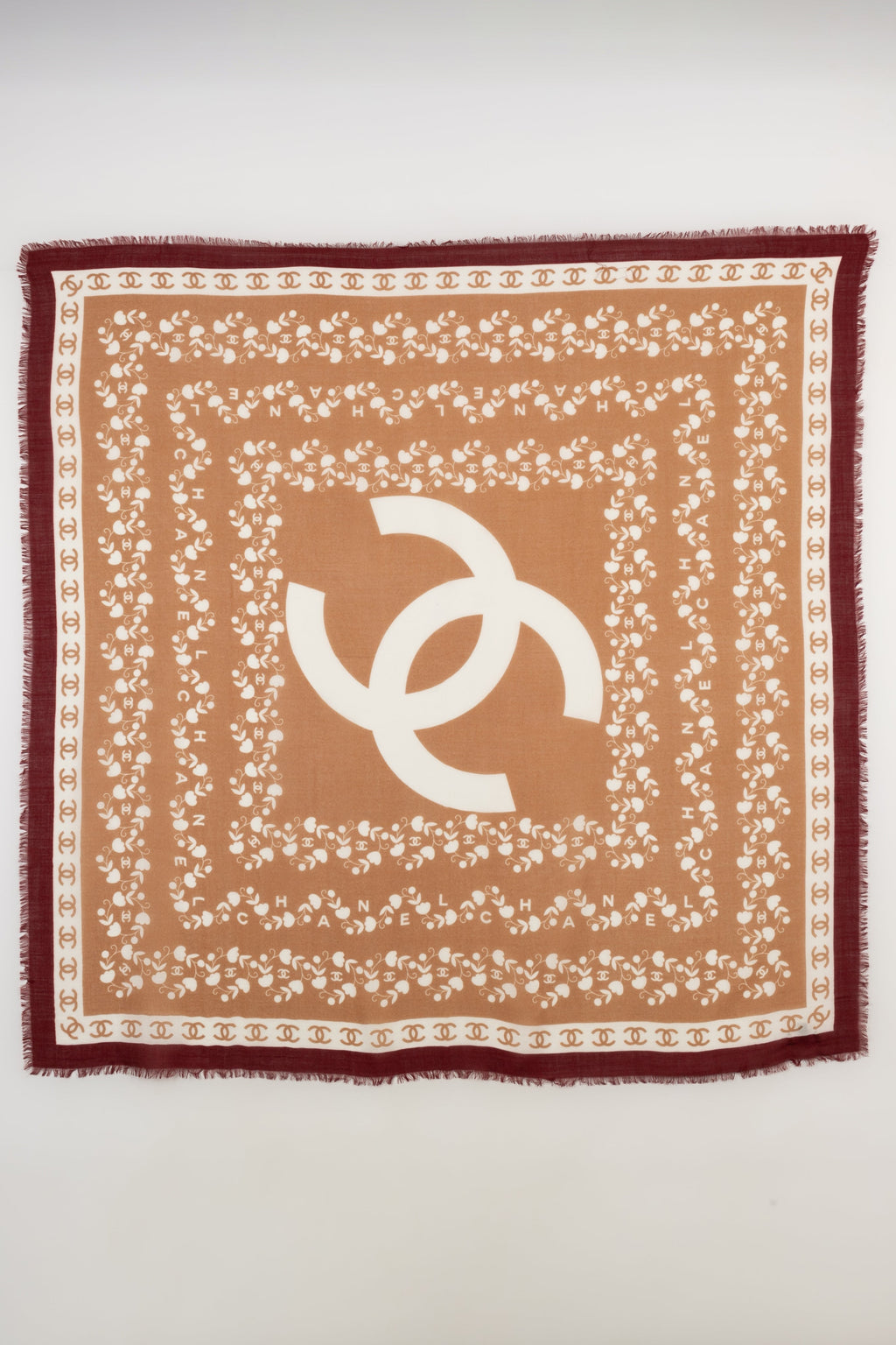 Foulard / ��tole en laine et cachemire Chanel