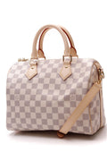 Louis Vuitton Speedy Bandouliere 25 Bag - Damier Azur
