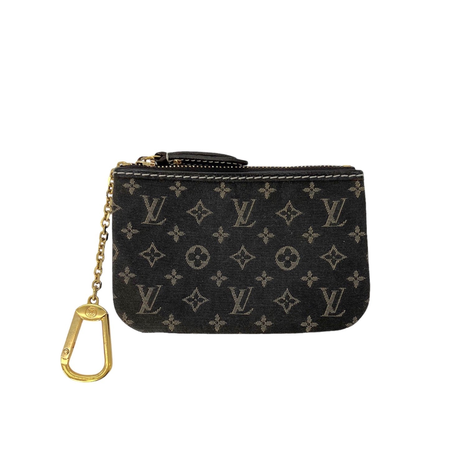 Louis Vuitton Monogram Mini Lin Key Pouch