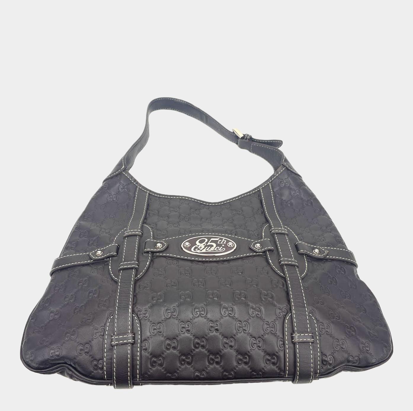 GUCCI 85th Anniversary GG Signature Horsebit Hobo- OUTLET ITEM FINAL SALE