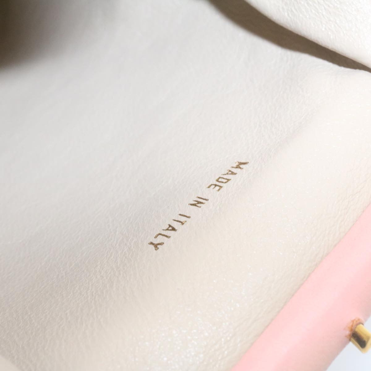 CHANEL Matelasse Hand Bag Lamb Skin Pink CC Auth 29107A