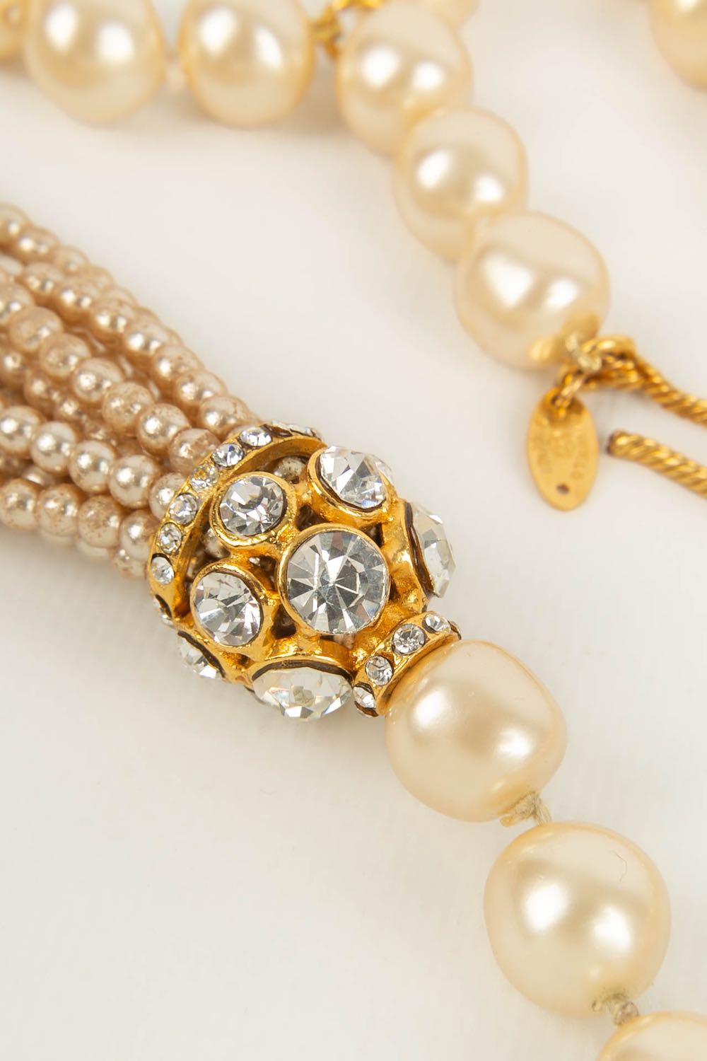 Ceinture perles Chanel 1980's