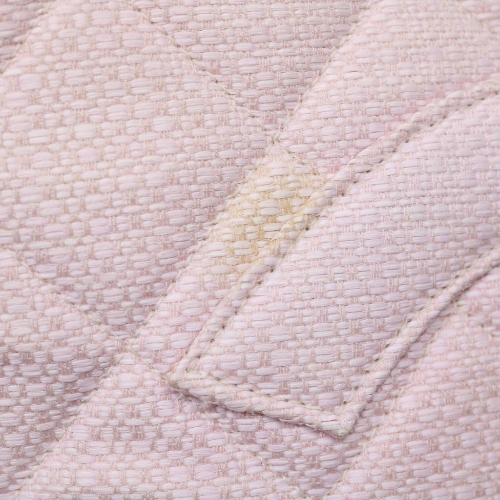 CHANEL COCO Mark Tote Bag cotton Pink CC  29713A