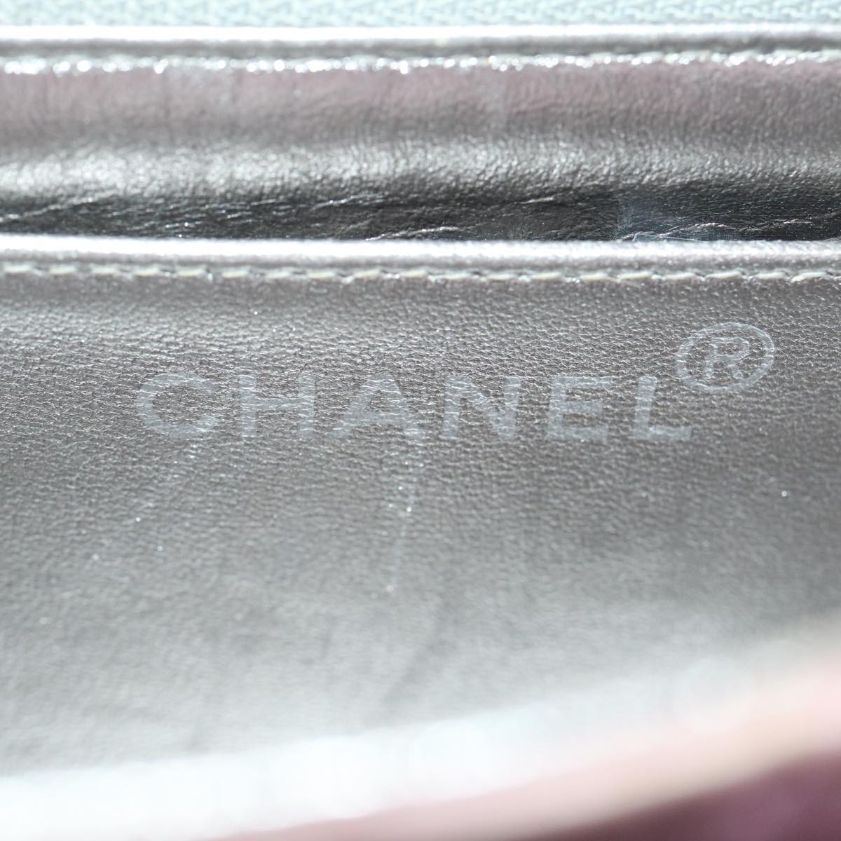CHANEL Matelasse Hand Bag Silk Satin Pink CC Auth 29999A