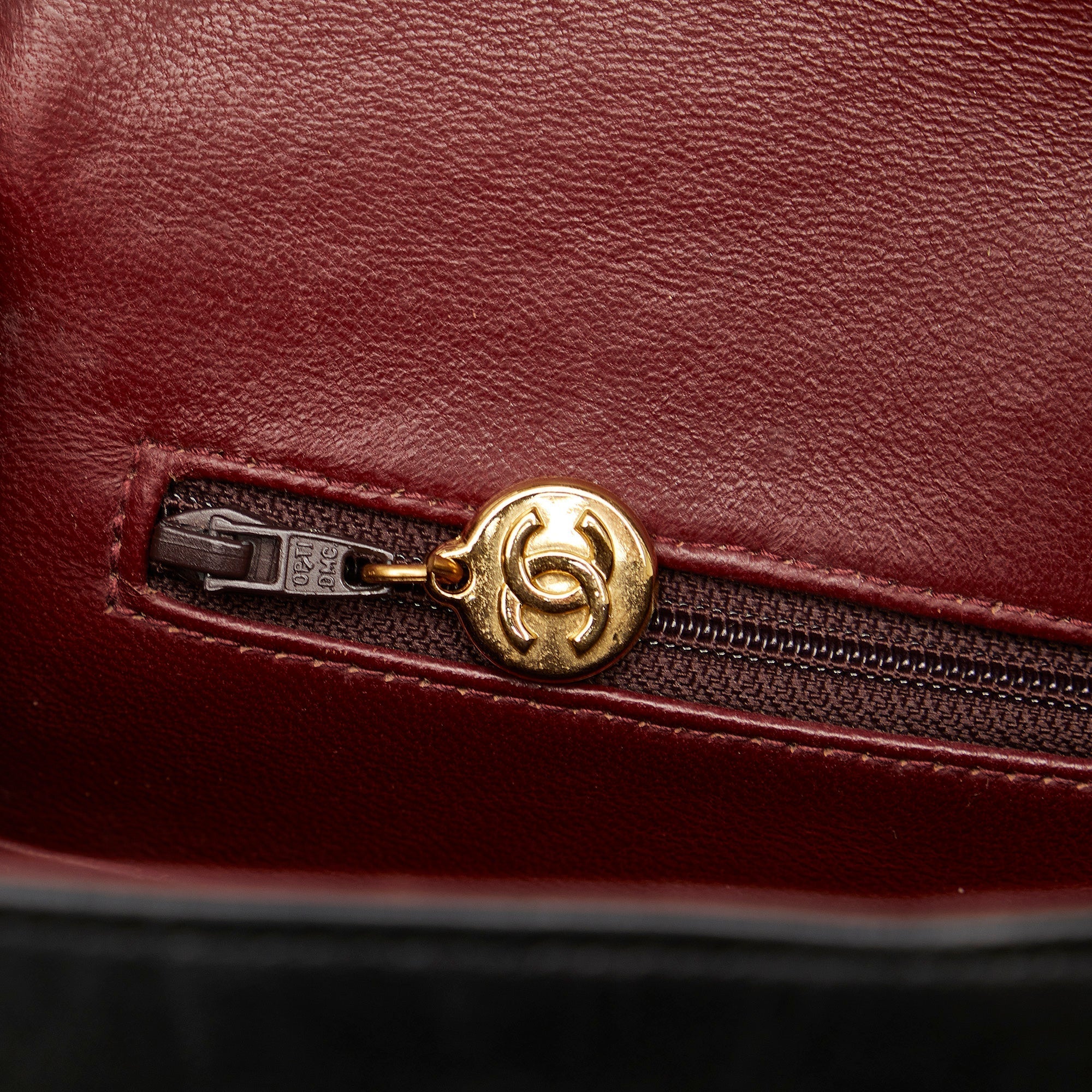 CHANEL Medium Tall Classic Lambskin Double Flap Shoulder Bag