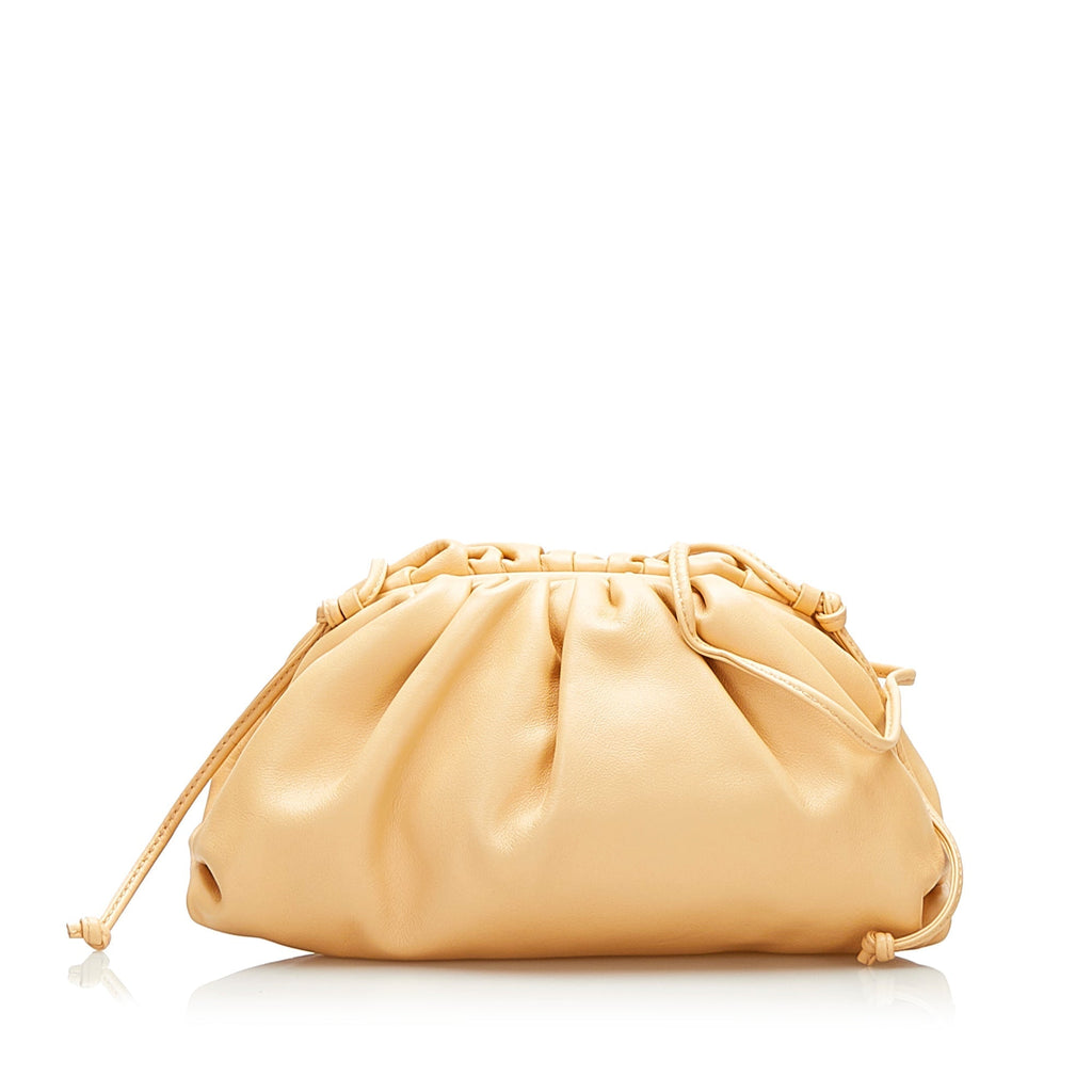 Bottega Veneta The Mini Pouch Light Orange