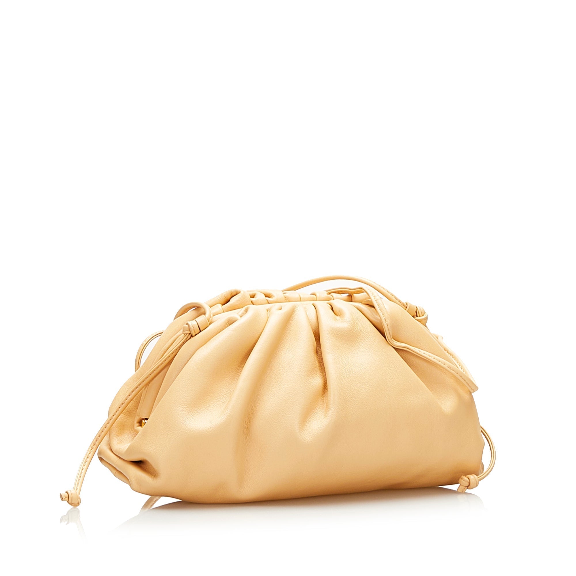 Bottega Veneta The Mini Pouch Light Orange