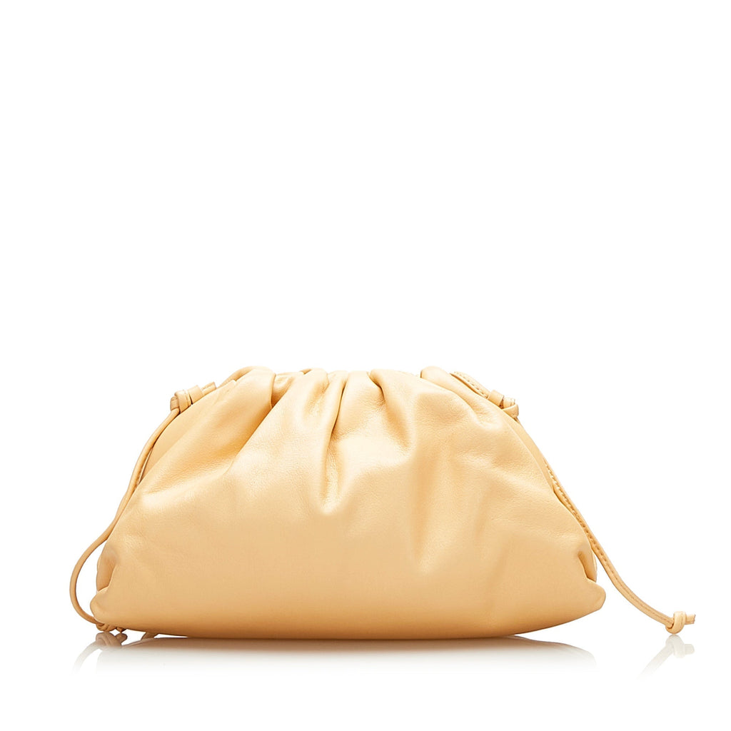Bottega Veneta The Mini Pouch Light Orange