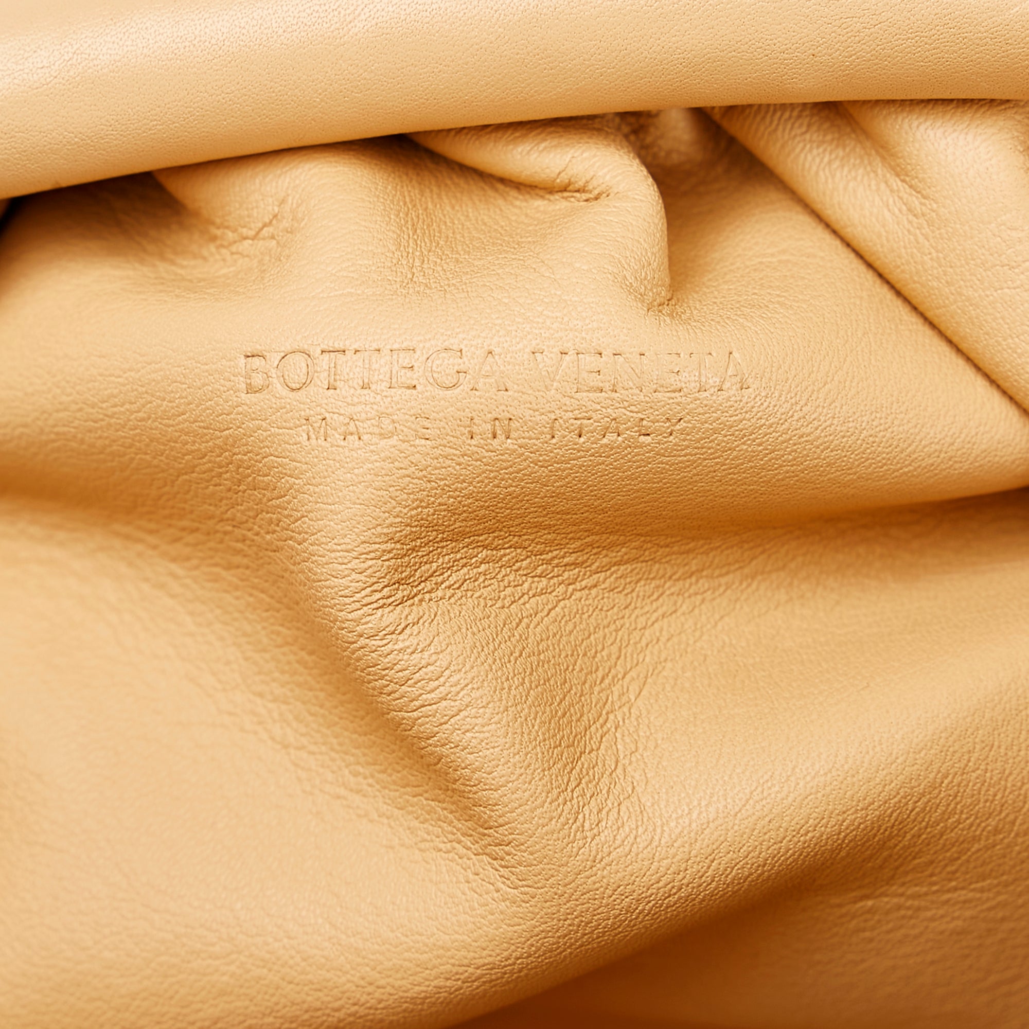Bottega Veneta The Mini Pouch Light Orange