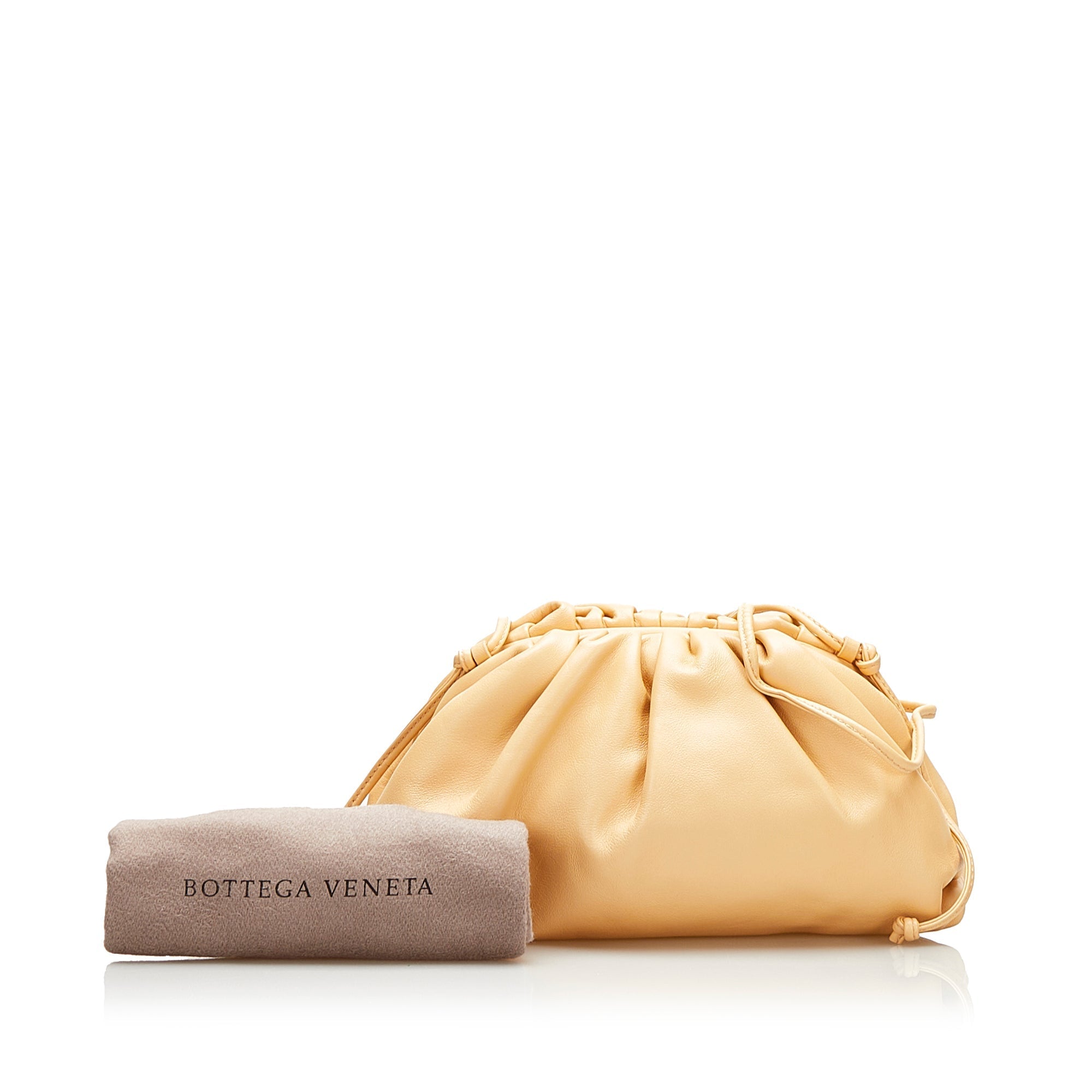 Bottega Veneta The Mini Pouch Light Orange
