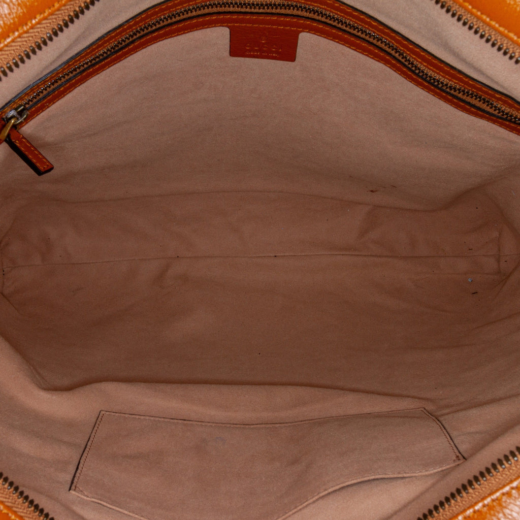 Gucci GG Marmont Tote Bag Orange Matelassé