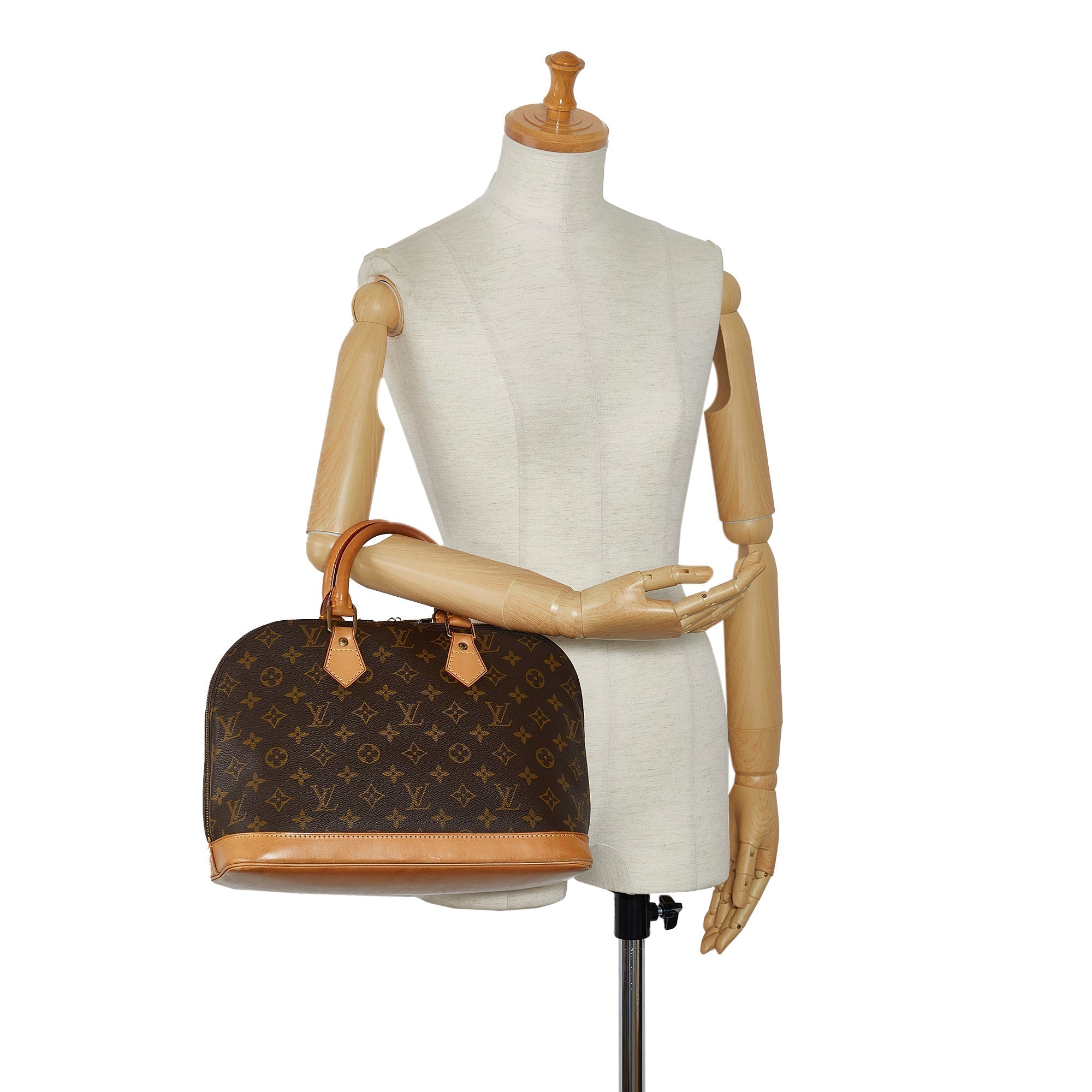 LOUIS VUITTON Monogram Alma PM Handbag