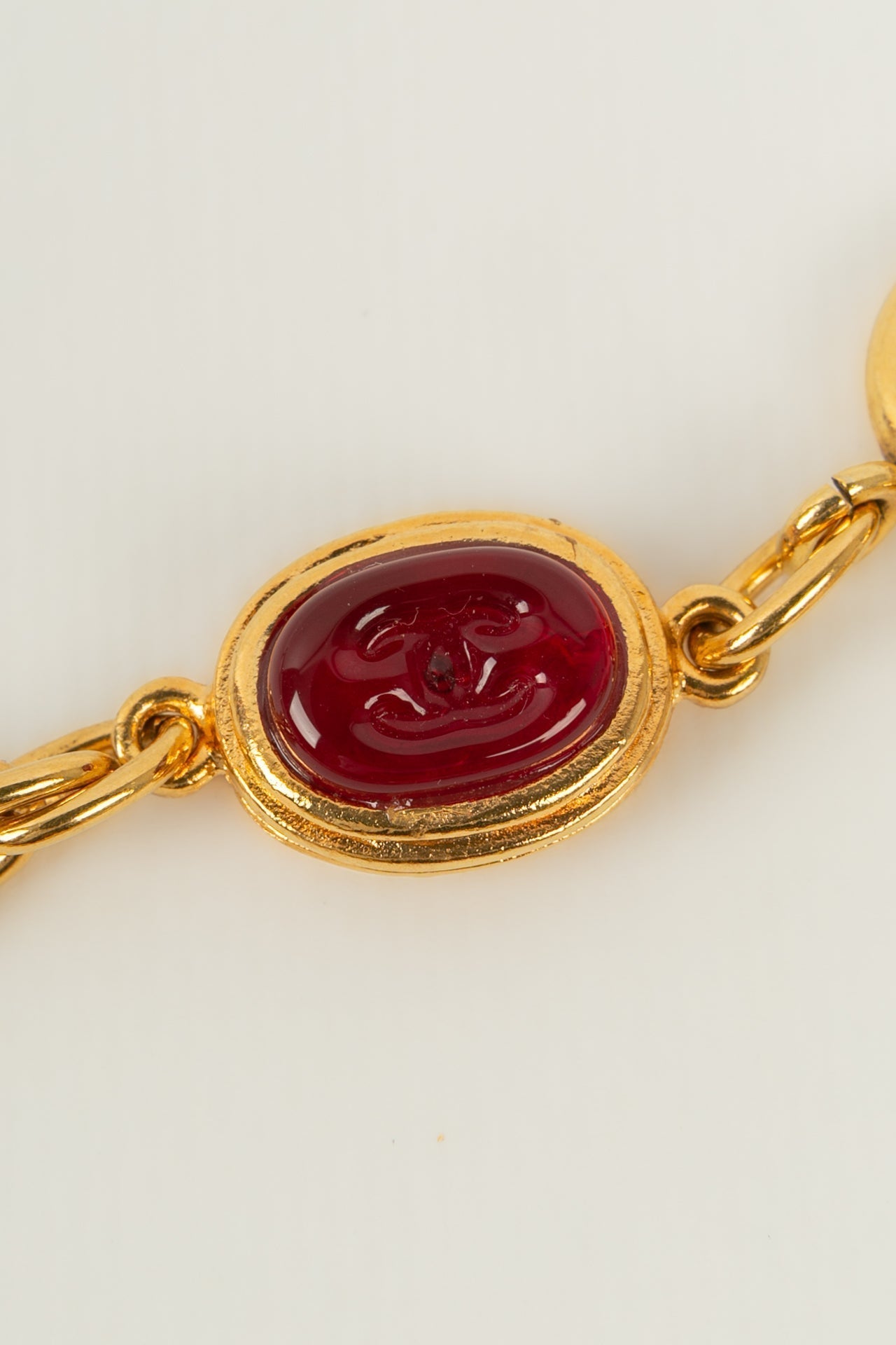 Collier sceau Chanel 1993