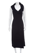 Chanel 1996 Black Sleeveless Dress SZ 36
