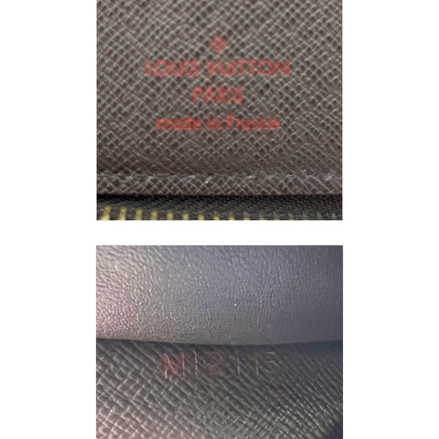 Louis Vuitton Damier Ebene Zippy Compact Wallet