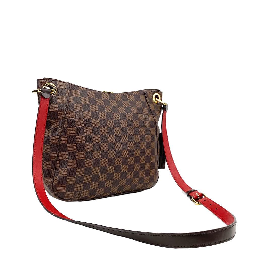 LOUIS VUITTON South Bank Besace Damier Ebene
