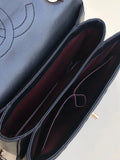 Chanel Flap Bag With Top Handle Black