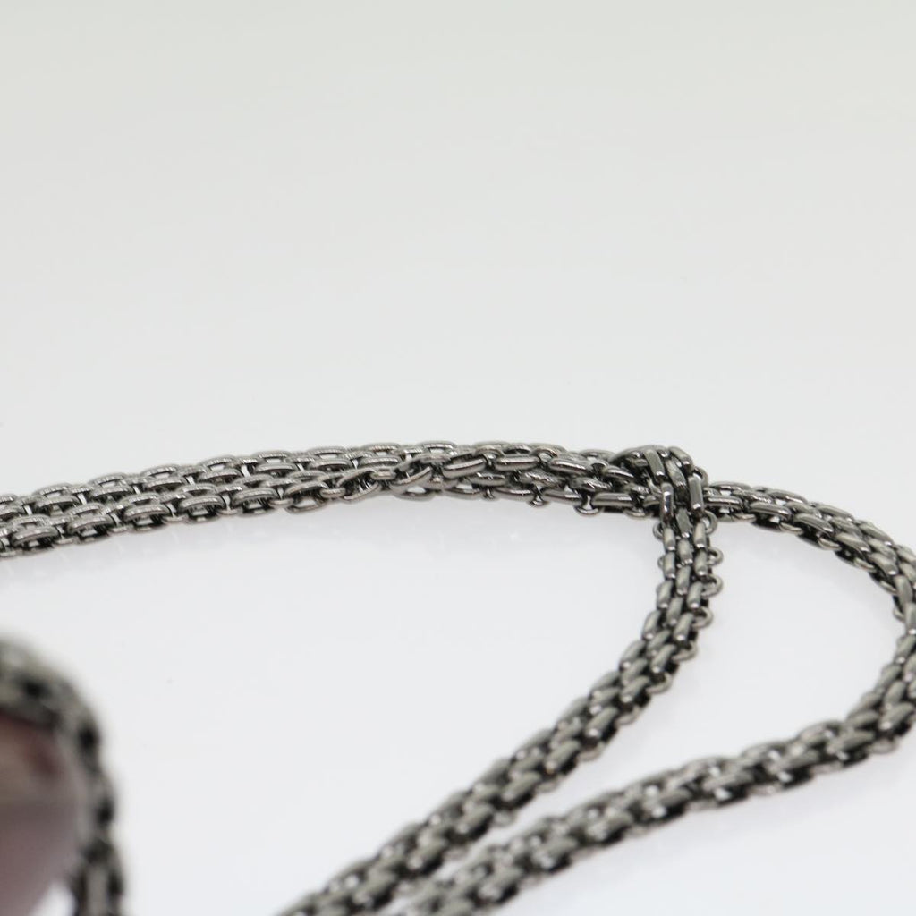 CHANEL Matelasse Chain Shoulder Bag Lamb Skin Purple CC  30949A