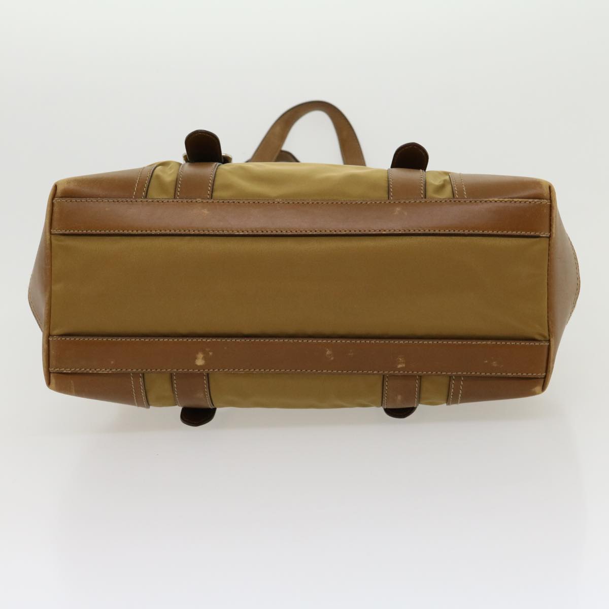 PRADA Shoulder Bag Nylon Khaki  30980