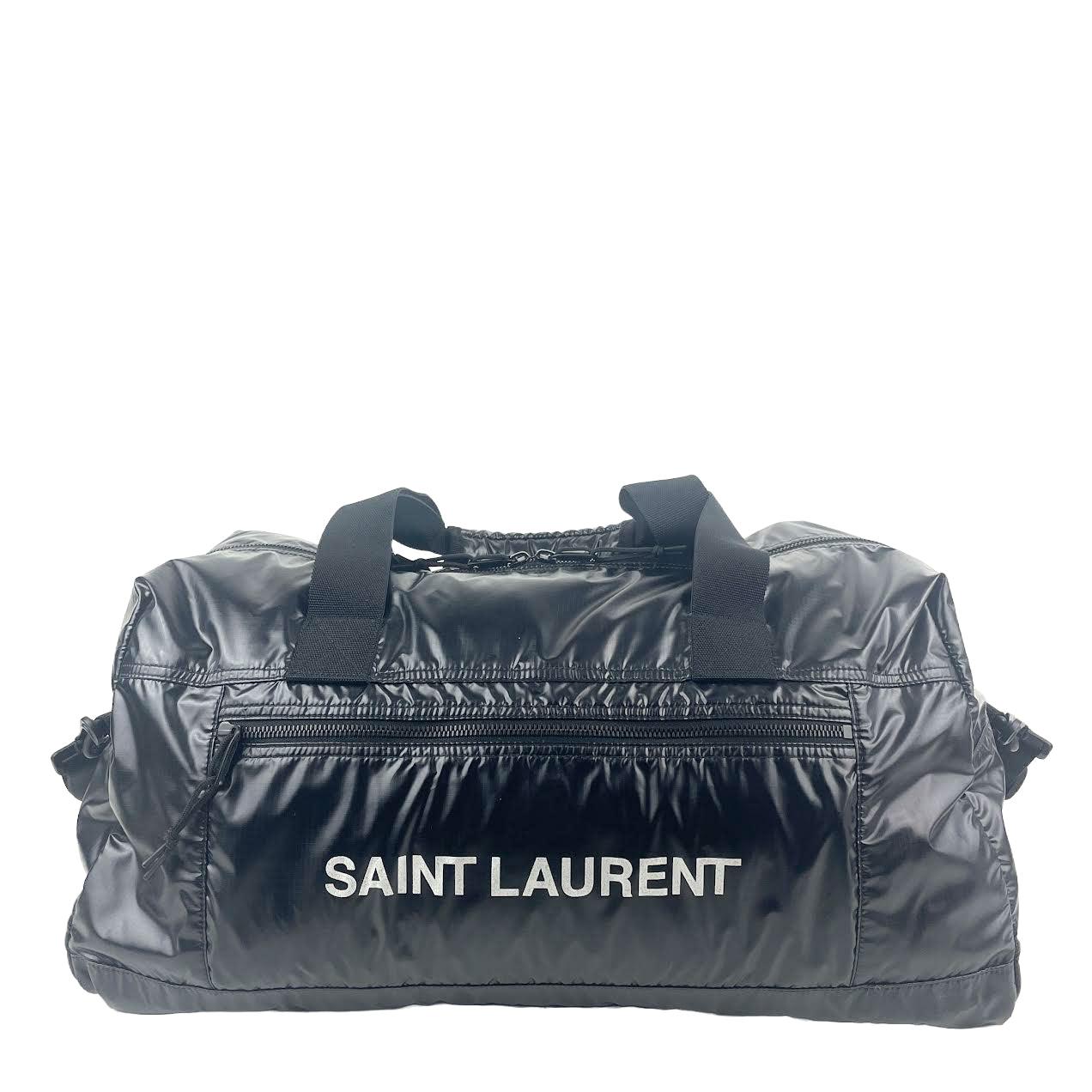 SAINT LAURENT Nuxx Nylon Ripstop Duffel Bag