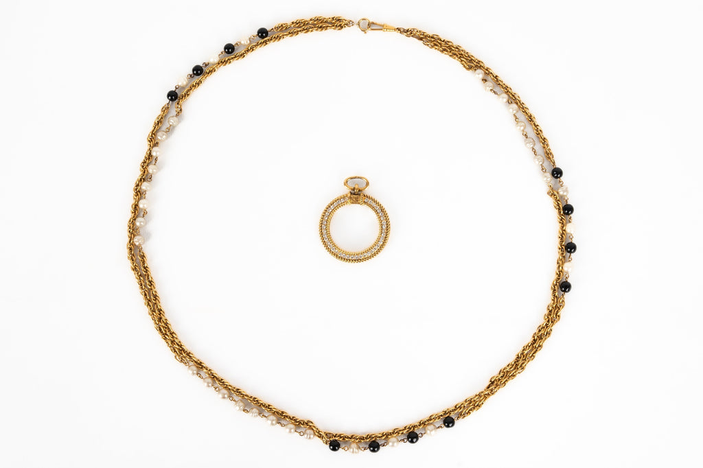 Collier loupe Chanel