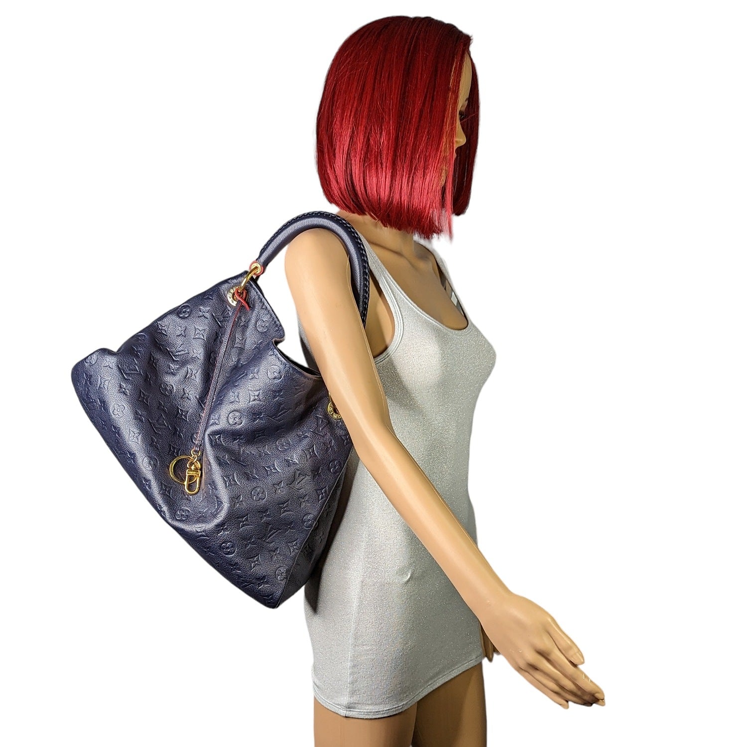 Louis Vuitton Monogram Empreinte Leather Artsy Hobo