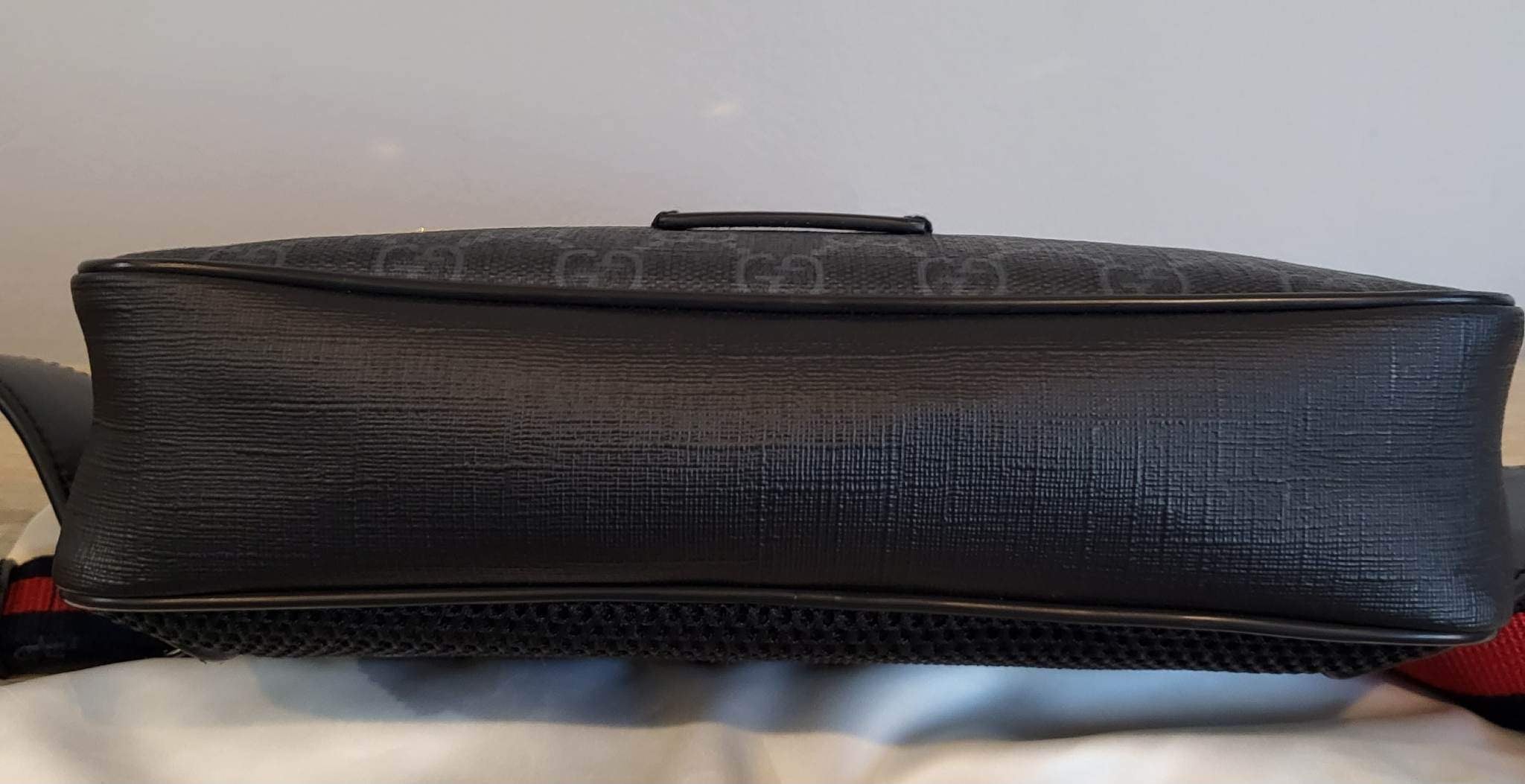 Authentic GG Black Belt Bag Gucci