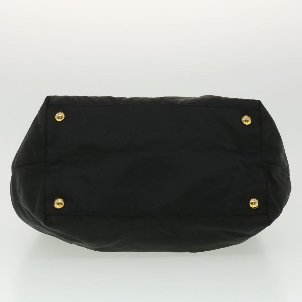 PRADA Hand Bag Nylon Black  33979