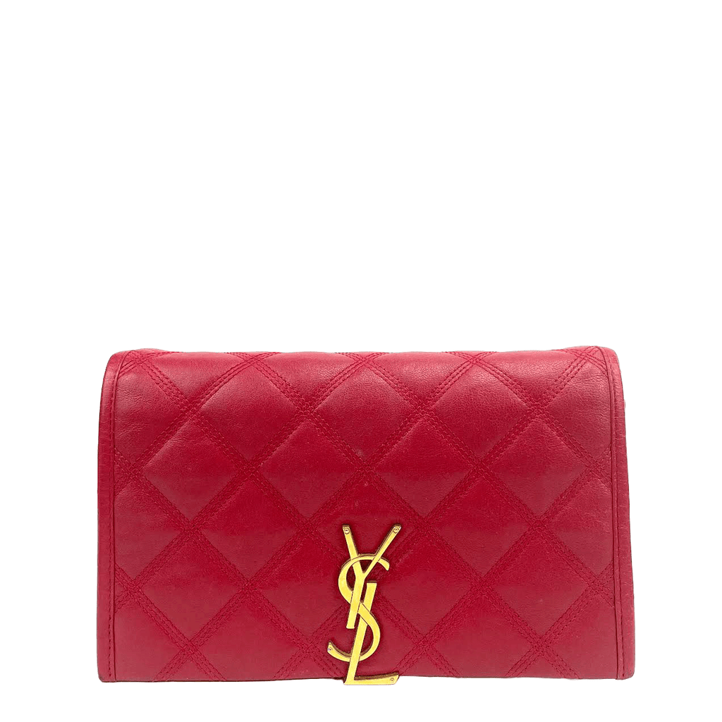 SAINT LAURENT Becky Quilted Chain Bag