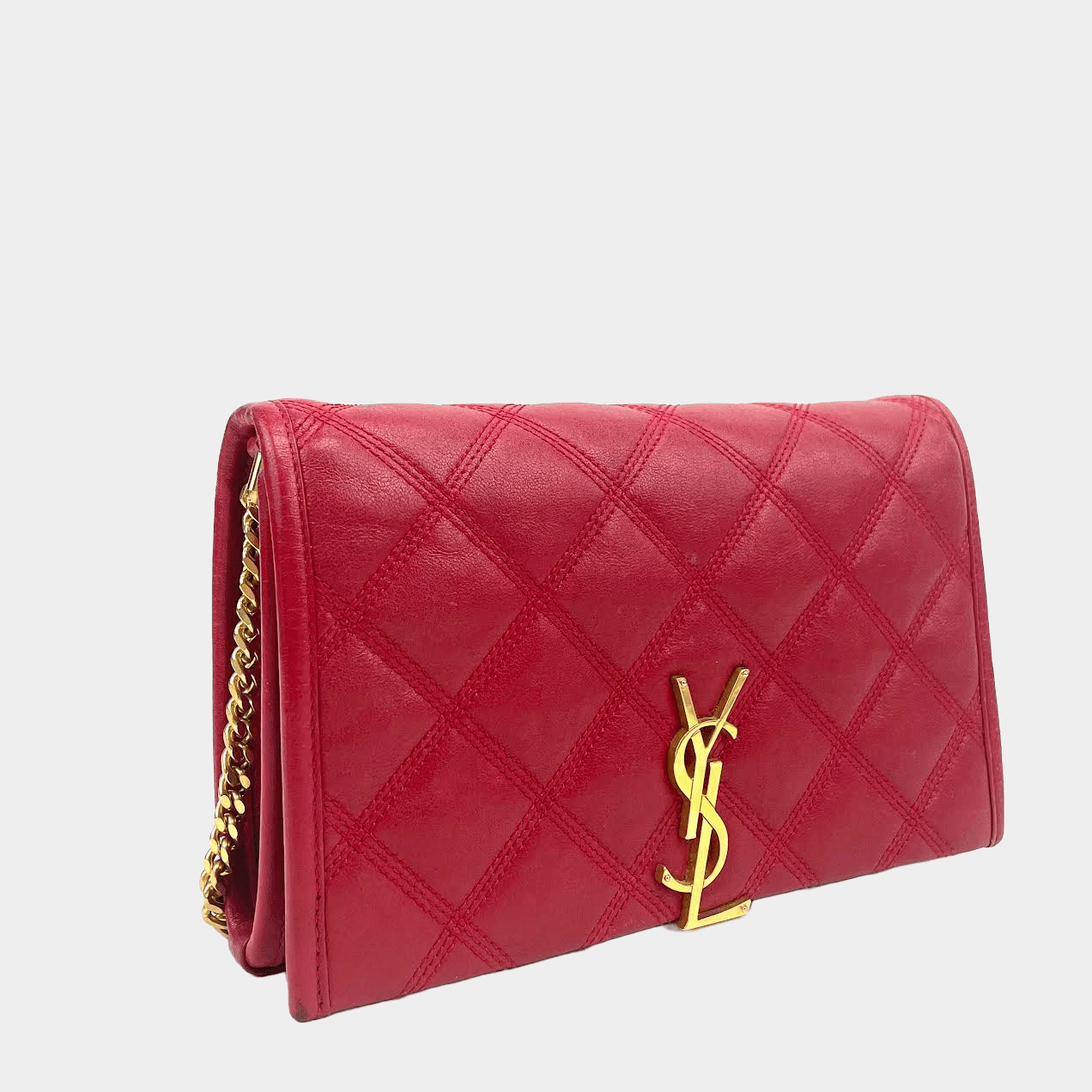 SAINT LAURENT Becky Quilted Chain Bag