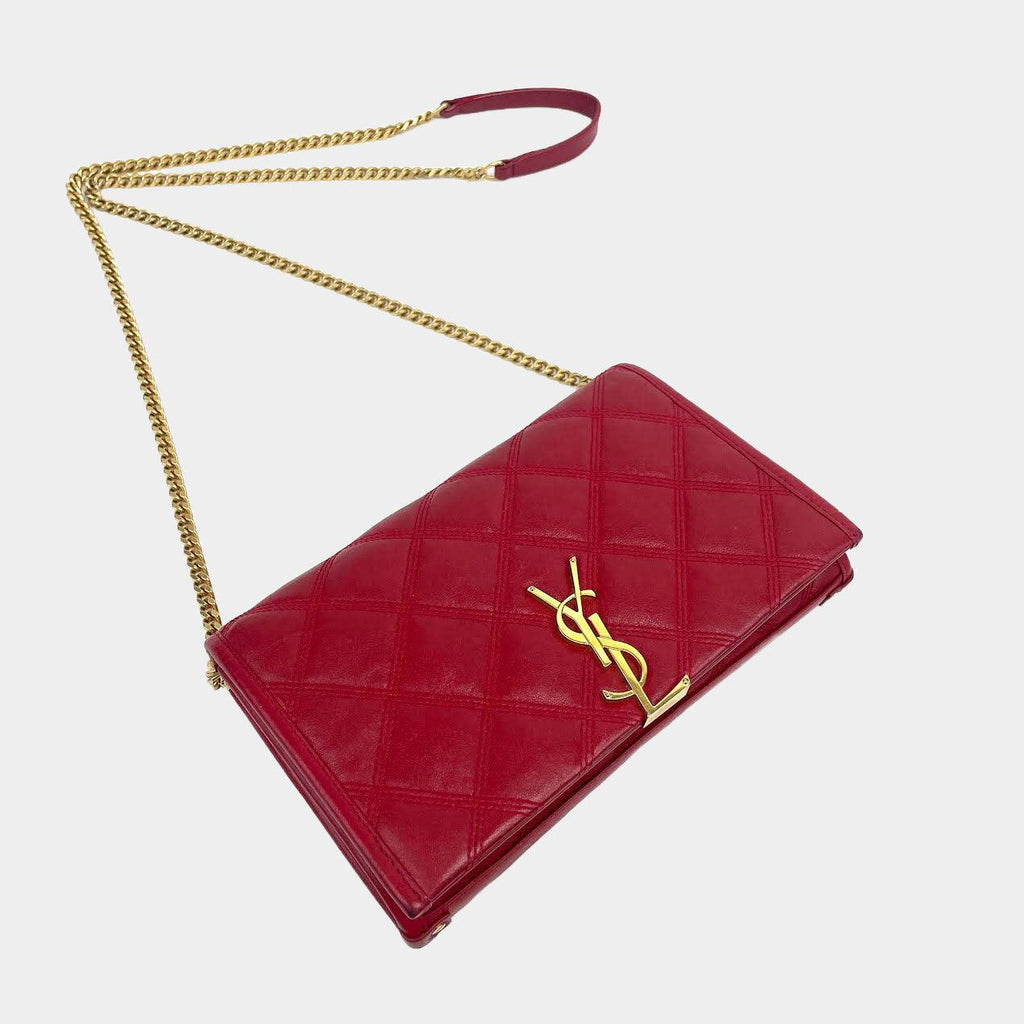 SAINT LAURENT Becky Quilted Chain Bag