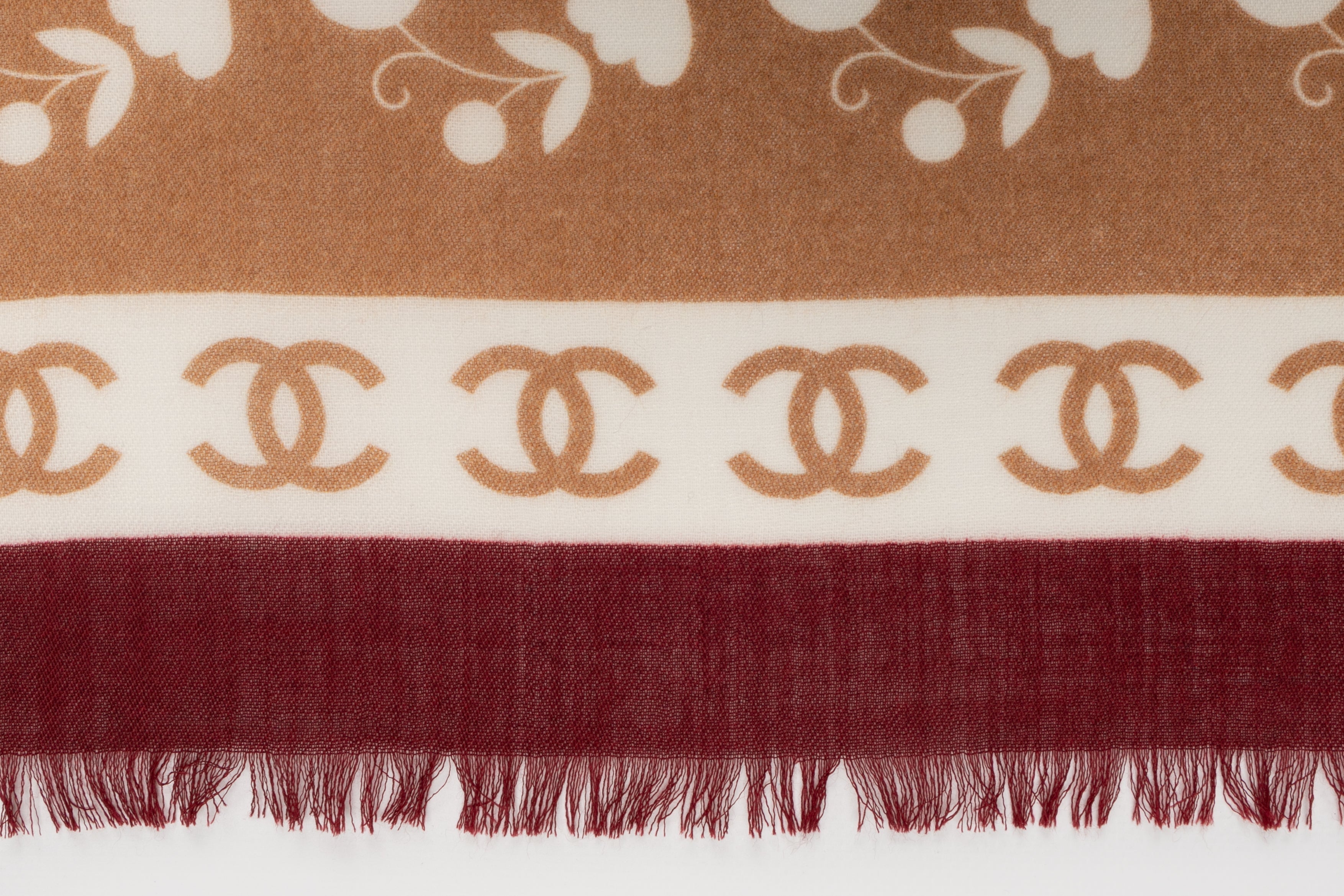 Foulard / ��tole en laine et cachemire Chanel