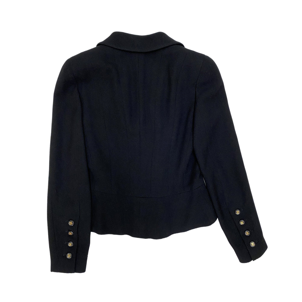 CHANEL シャネル スカートスーツ PO4585 ダブル ココボタン セットアップ