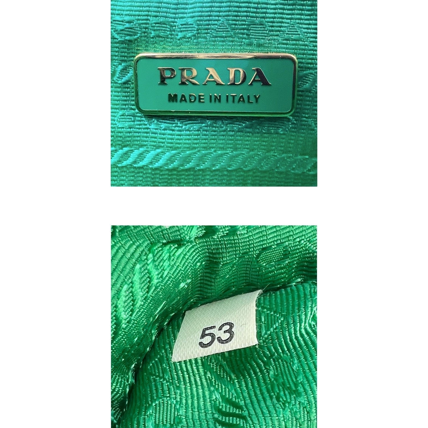 Prada Gaufre Tessuto Pochette