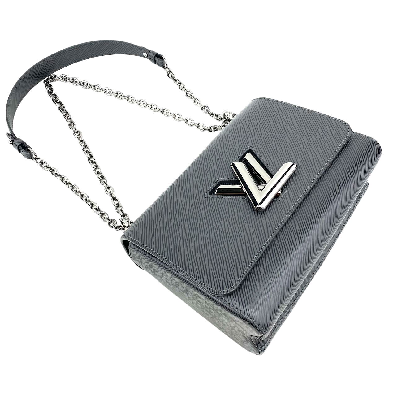 LOUIS VUITTON Epi Twist MM Grey