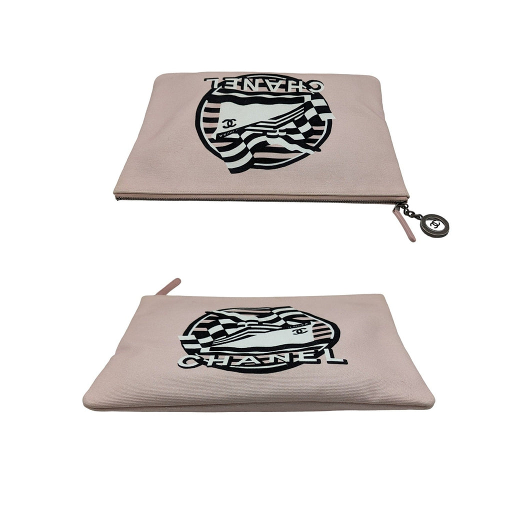 Chanel bag La Pausa Bay Pouch O-Case Light Pink