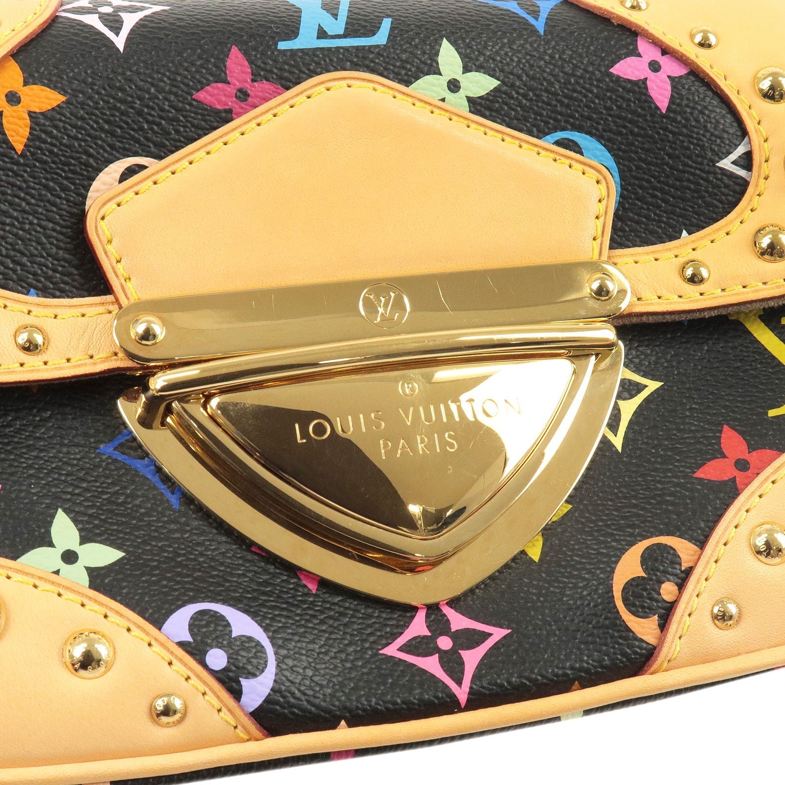 Louis Vuitton Murakami Multi Color Marilyn Hand Bag M40128