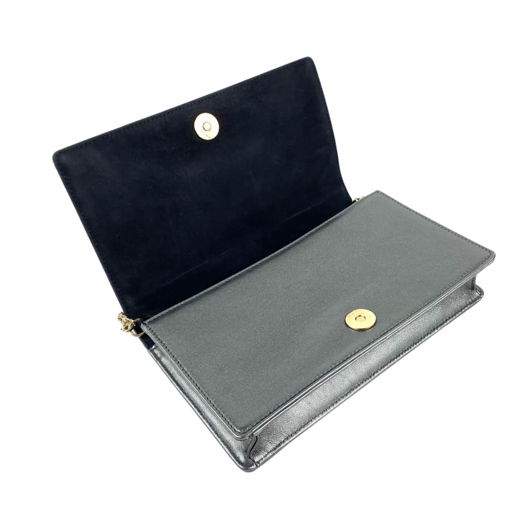 DIOR Lady Dior Cannage Clutch w/inserts