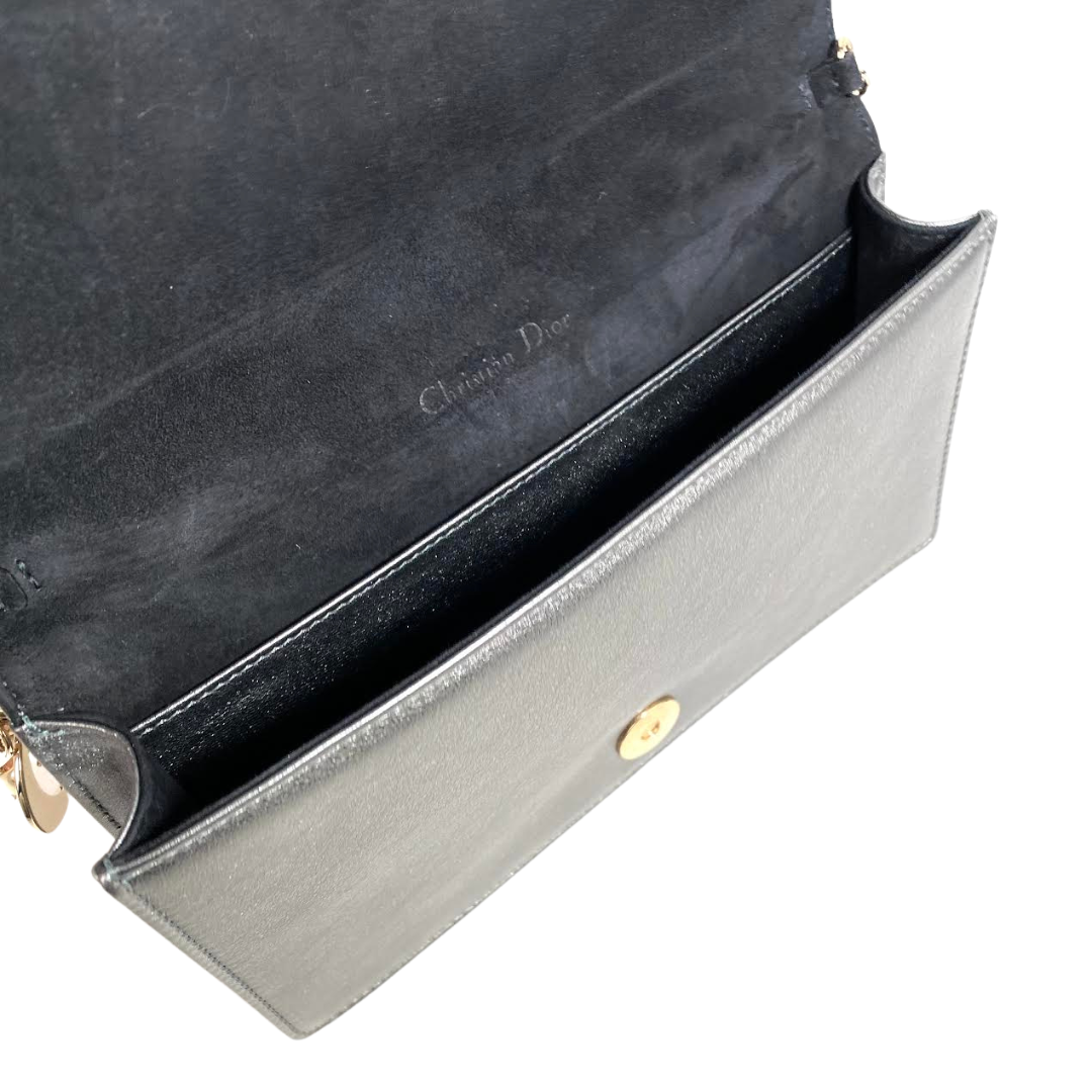 DIOR Lady Dior Cannage Clutch w/inserts