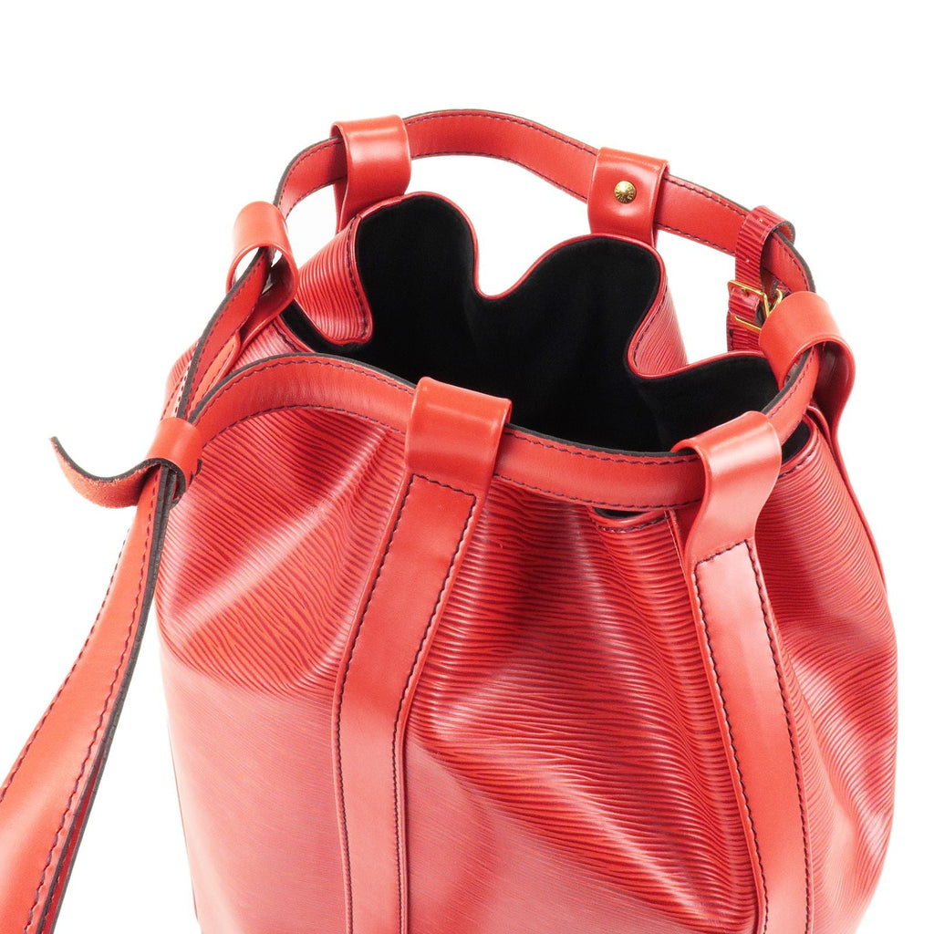 Louis Vuitton Epi Randonnee GM Laundry Bag Castilian Red M43087